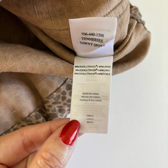 Rails Tennessee Tawny Spots Leopard Print
Bomber Brown Jacket Size Small NWT - Picture 8 of 11